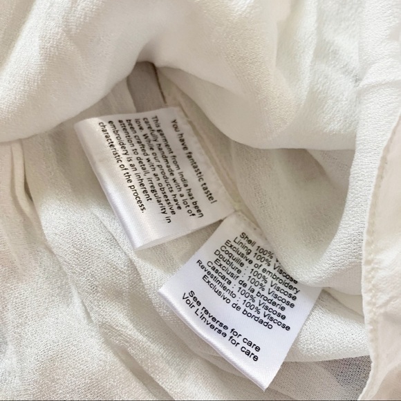 Rococo‎ Sand Paloma White Embroidered Dress - Picture 16 of 16